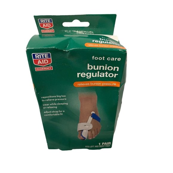 Rite Aid Pharmacy Bunion Regulator Relieves Pressure Left Only  Foot Care - Picture 1 of 4